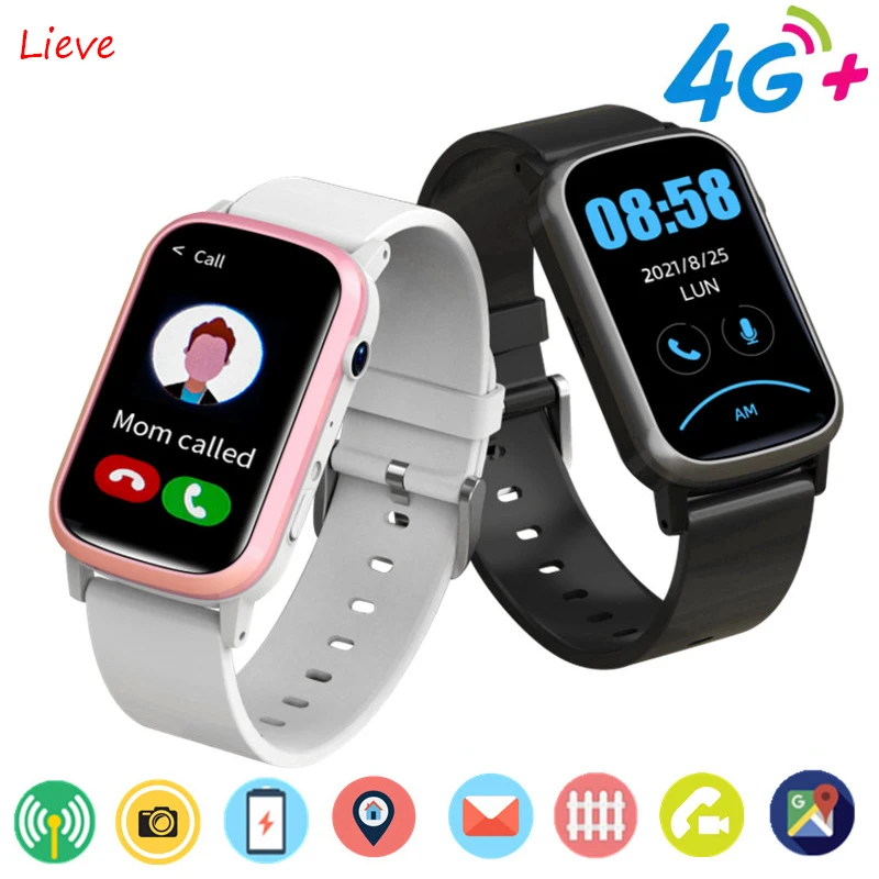 

FA58 4G Kids Smart Watche GPS LBS WIFI Location Camera Video Call SOS Children IP67 Waterproof SIM Card Network Smartwatch