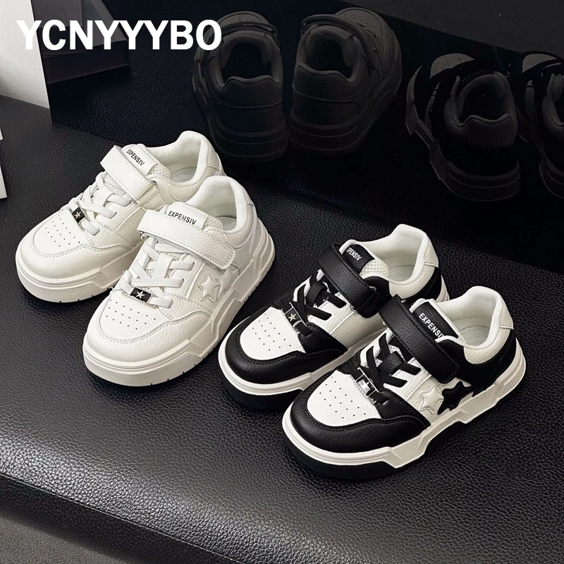 

New Spring Kids Casual Sneakers Children Brand Star Shoes Baby Girls Sport Sneakers Chunky Sneakers Black Fashion Shoes Trainers