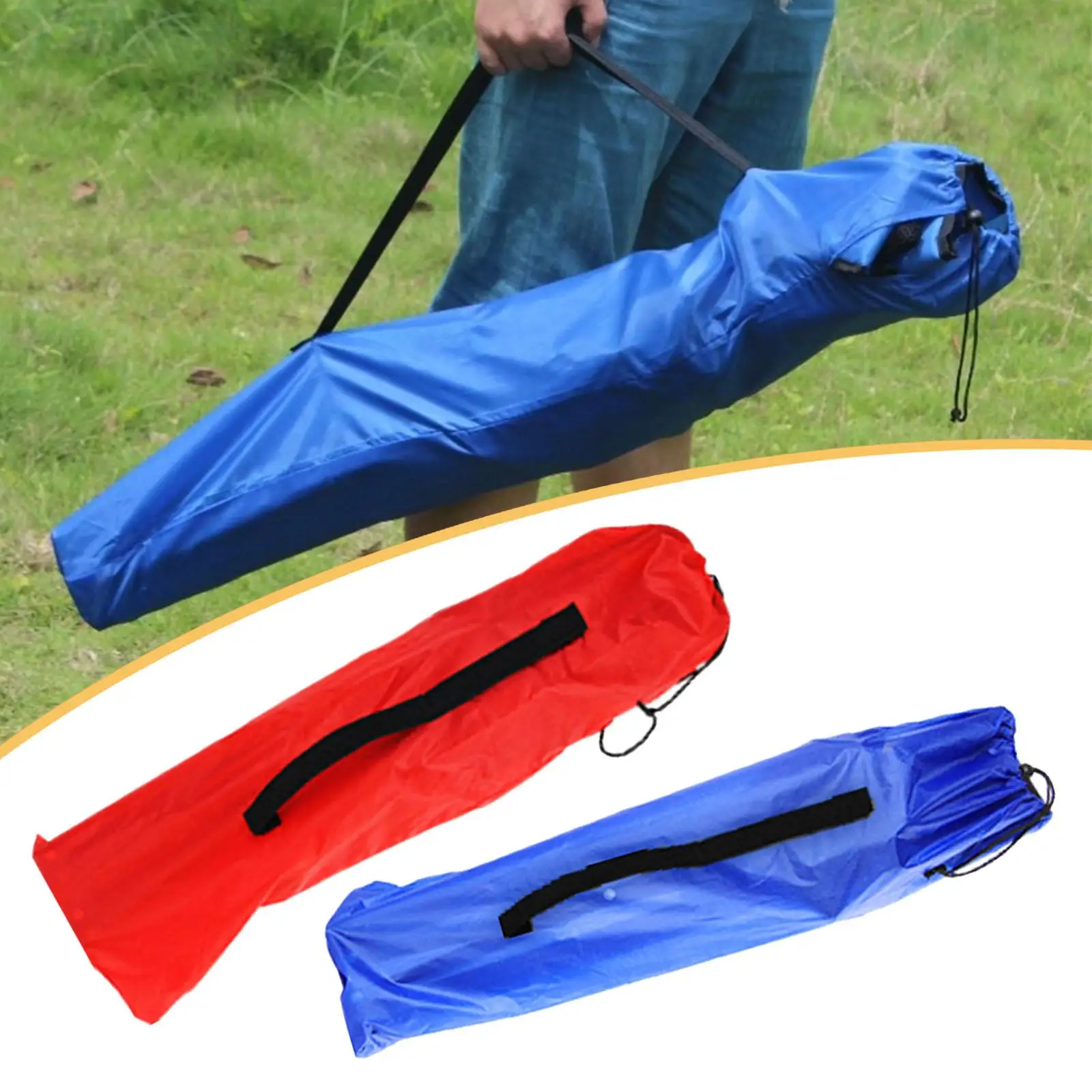 Outdoor Chair Carry Storage Pouch Large Capacity Travel Organizer Bag for Beach Camping Hiking Fishing Picnic Equipment