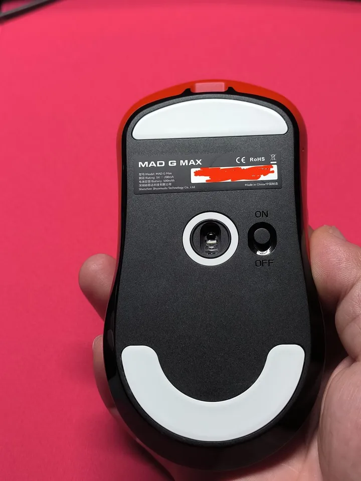 FGG Madlions Mad G Pro Max Ultra-lightweight Wireless Mouse Original 8K HZ Dual-Mode Low Latency PAW3395 Gamer Accessories Gifts