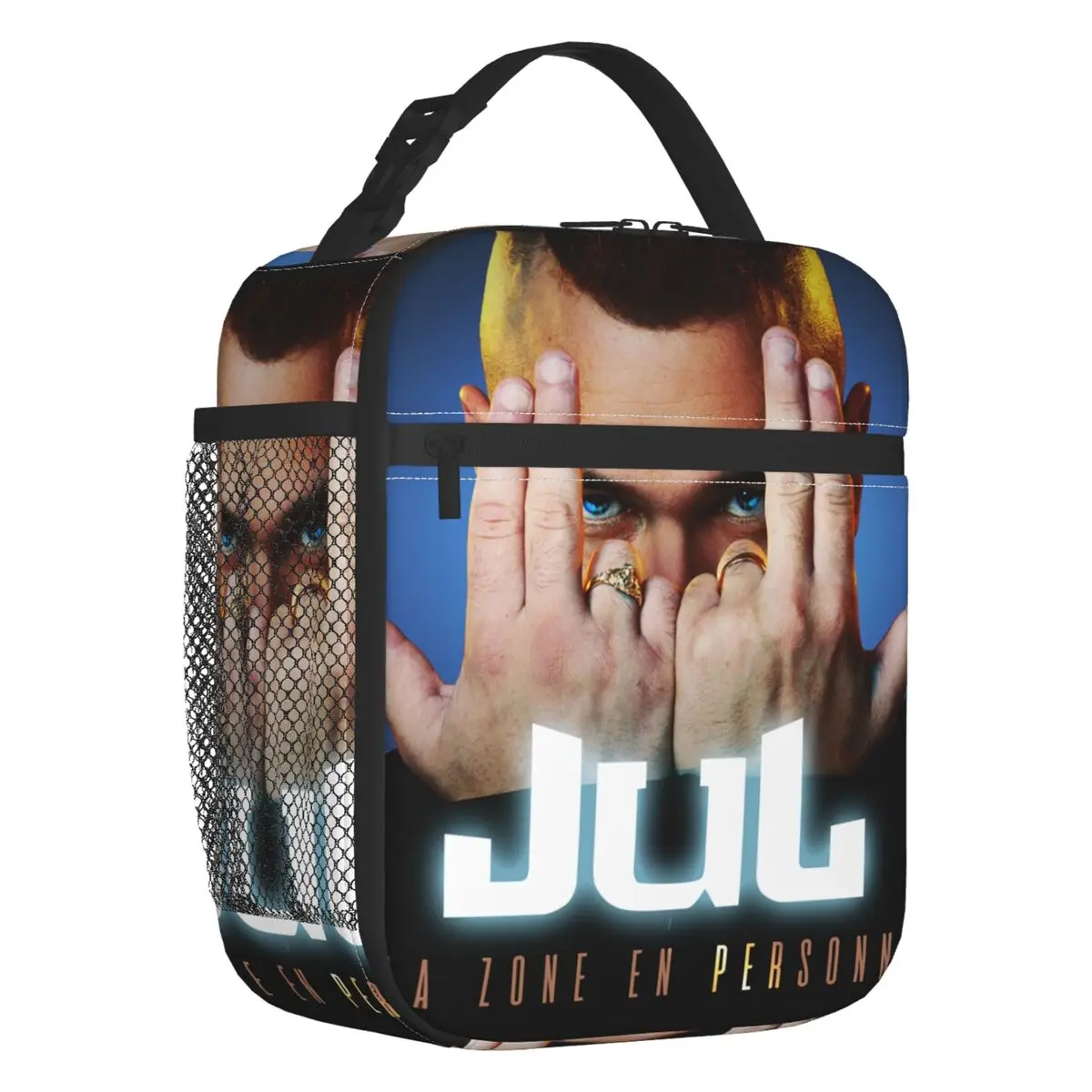 

Custom Jul Lunch Bag Women Cooler Thermal French Rapper Insulated Lunch Box for Kids School Children