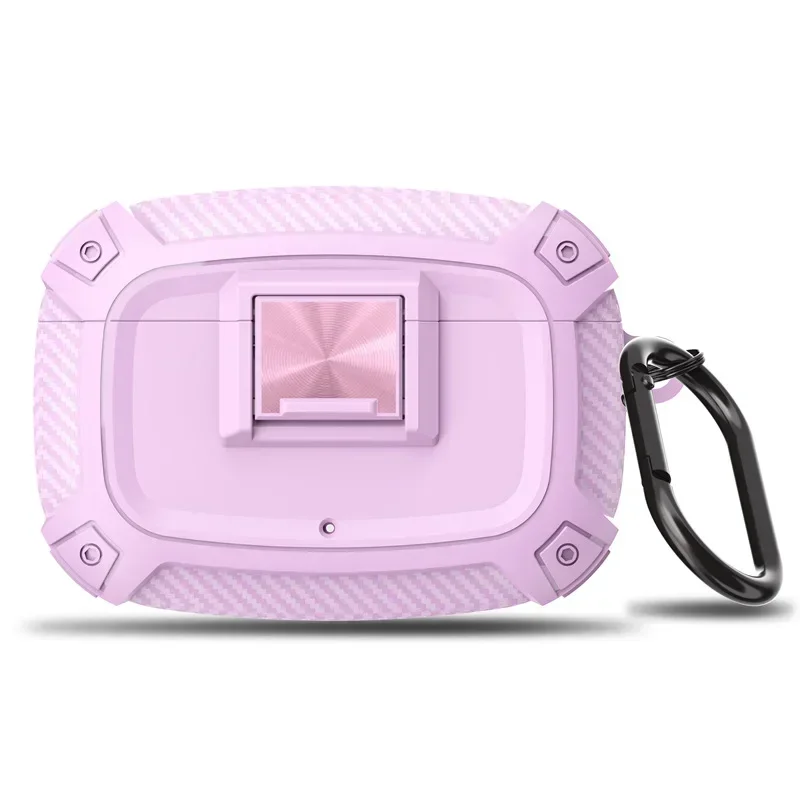 CoverJoy Carbon Fiber Shockproof Case with Safety Lock - Conjoined Body Design