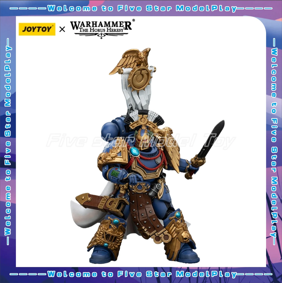 HiPlay JoyToy Warhammer 40K – Action Figure Ultramarines Captain In Gravis Armour – Scala 1:18 Collezionabile - 4