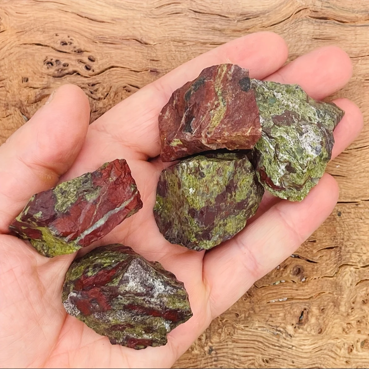 Exquisite Raw Dragon's Blood Jasper Stone - Enchanting Dragon Stone Gemstone