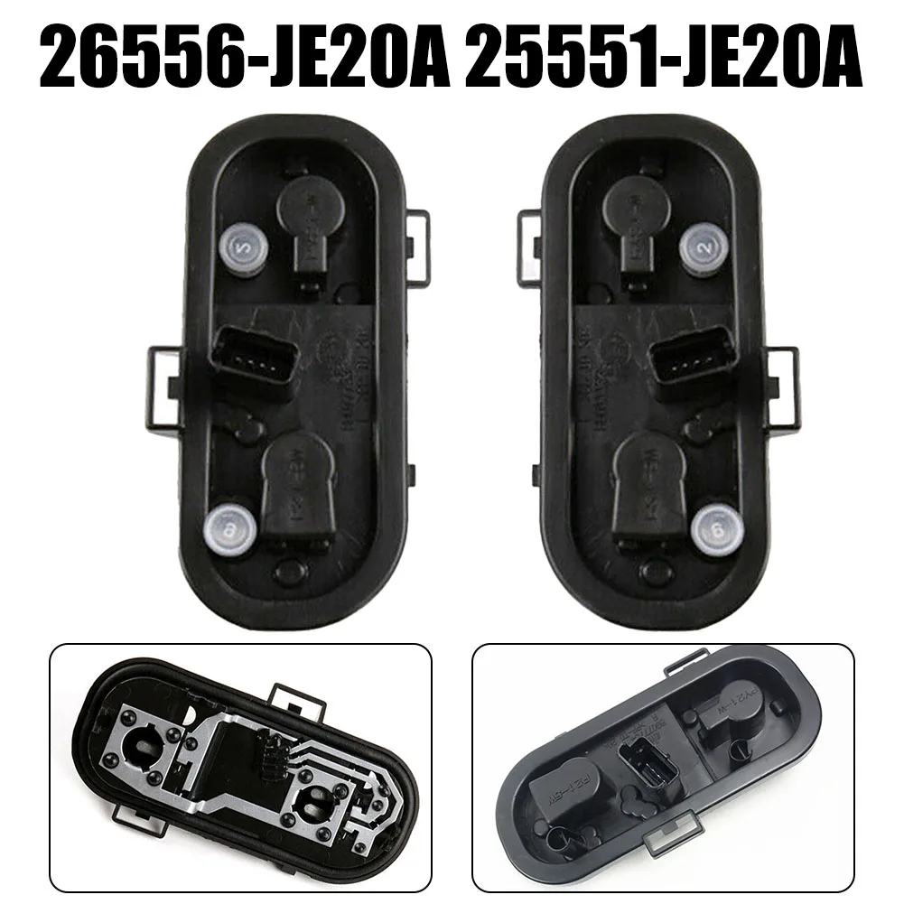 

2 шт., черные пластиковые задние фонари для Nissan Qashqai 2008-2015 # 26556-JE20A/ 25551-JE20A