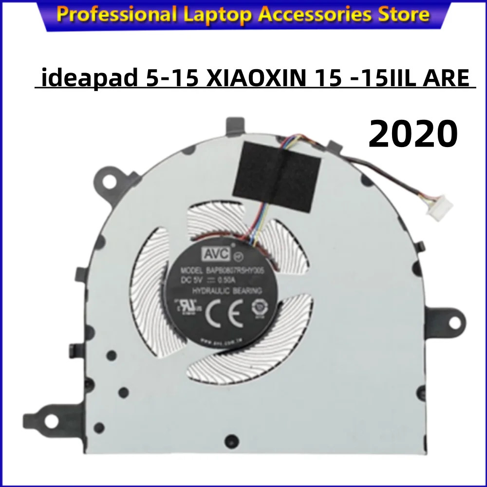 Ventilador para Lenovo Ideapad 515 Xiaoxin 15-15iil São Portátil Cpu Ventilador de Refrigeração Bapb0807r5hy005 Dfs5k12115491n ep 2023 2023 Novo