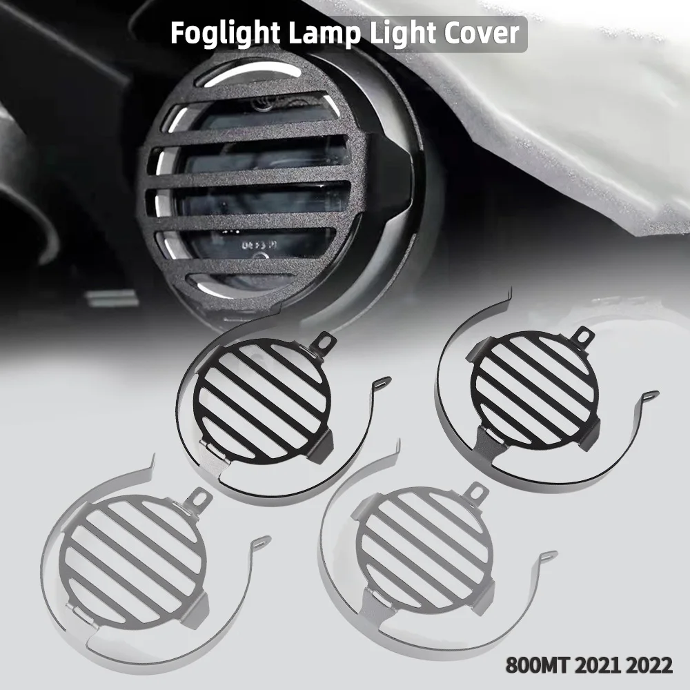 New Motorbike Foglight Lamp Light Cover For Cfmoto 800Mt 2021 2022 800 Mt Motorcycle Foglight Lamp Cover Protector Aluminium