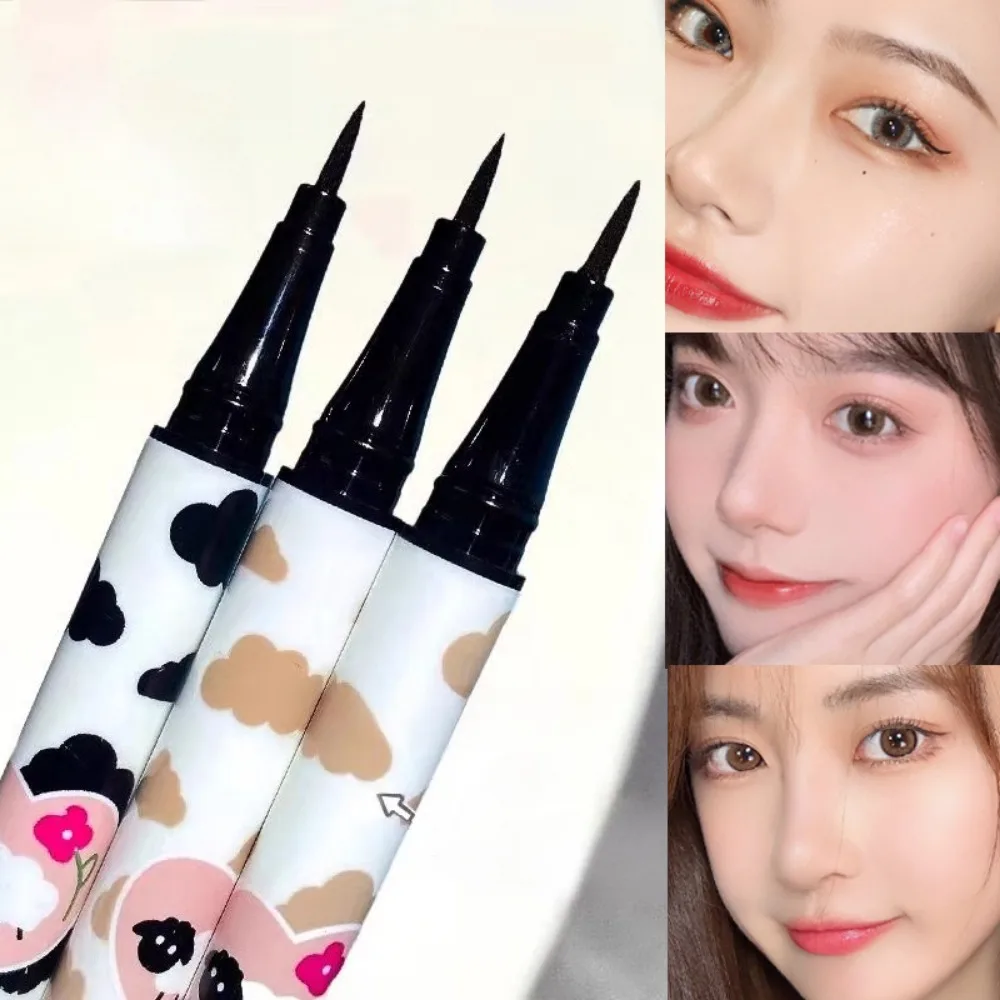 Eyeliner Pen 3 Colors Liquid Eyeliner Pen Waterproof Big Eyes Makeup Smooth Quick drying Women Cosmetics Beauty Tools