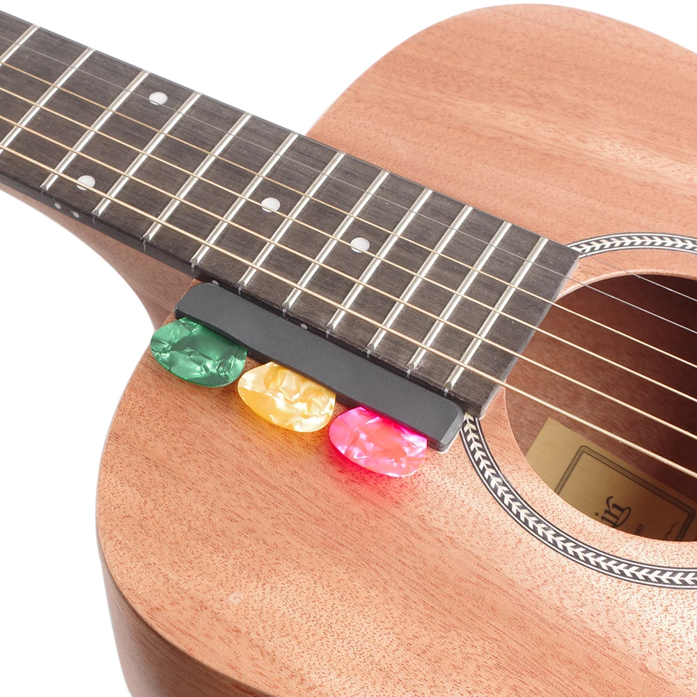 Rubber Guitar Pick Storage Holder for 0.46-1.5mm Picks