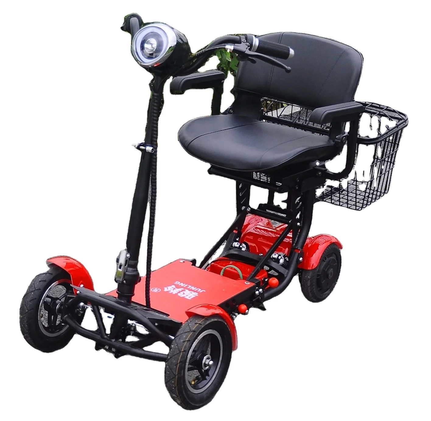 

electric tricycles Portable Foldable elderly mobility 4 wheel electric scooter elderly mobility scootercustom