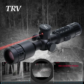TRV 7-19X 2K Night Vision Scopes for Hunting With Video Rec WIFI Night Vision Sight Monocle to Hunt 6000J Recoil Resistance 1