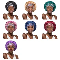 New Silk Sleeping Cap Night Hat Head Cover Bonnet Hair Hat Sleeping Hats Satinhat to Sleep Hair Care Bonnet Sleep Hoodfor Women 2
