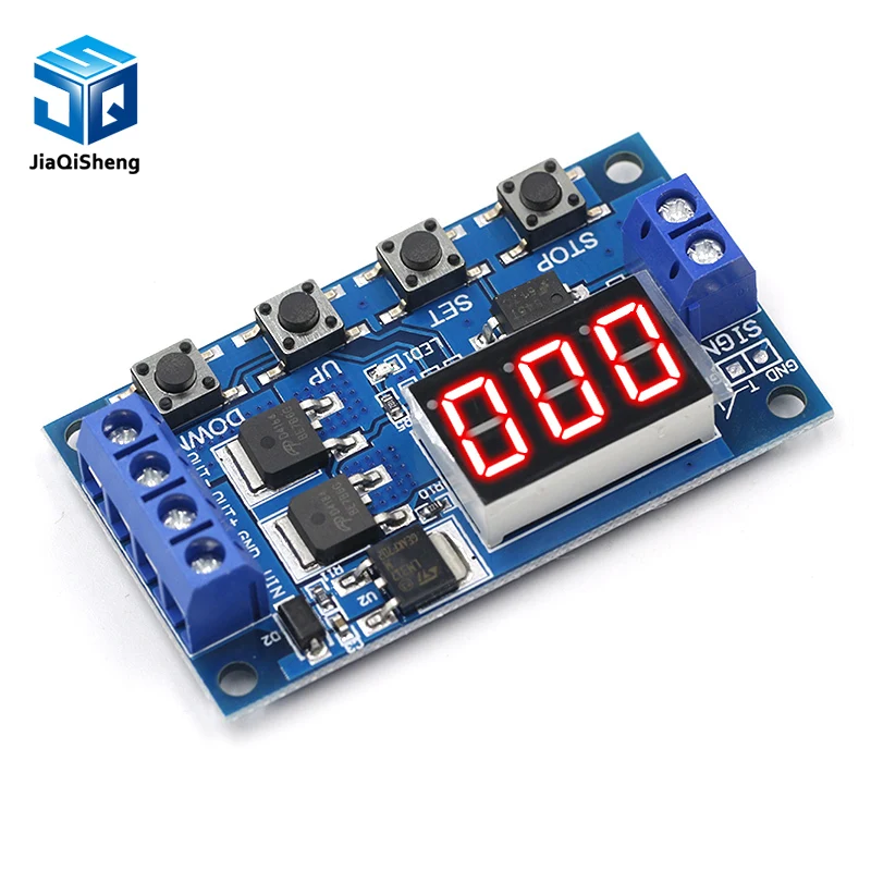 Dc536v Dual Mos Led Digital Time Delay Relay Trigger Cycle Timer Delay