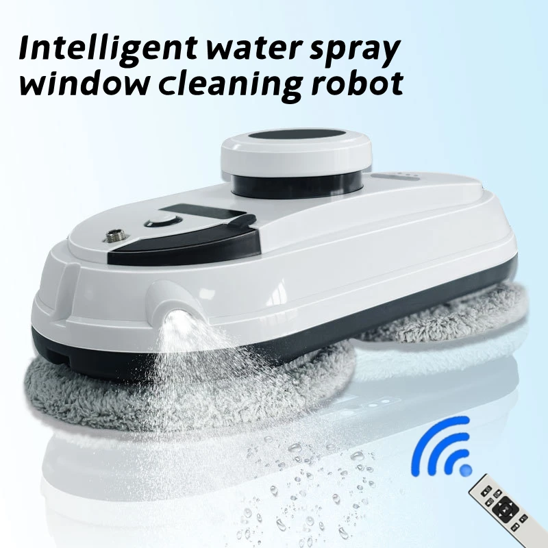 Intelligent Robotic Window Cleaner Robot Planning Water Sprayable With ...
