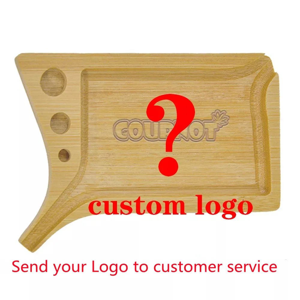 Rolling Tray Bamboo Wood Rolling Tray Handmade Multifunctional