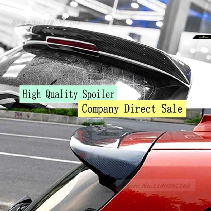 

Carbon Fiber 3D Style F20 F21 LCI Rear Spoiler For BMW 1 Series Gloss Black Trunk Boot Lip Wings 118i 135i 2015-2018