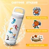 50pcs Basketball Sports Waterproof Decorative Stickers For Water Cup, Computer, Phone, Luggage 3