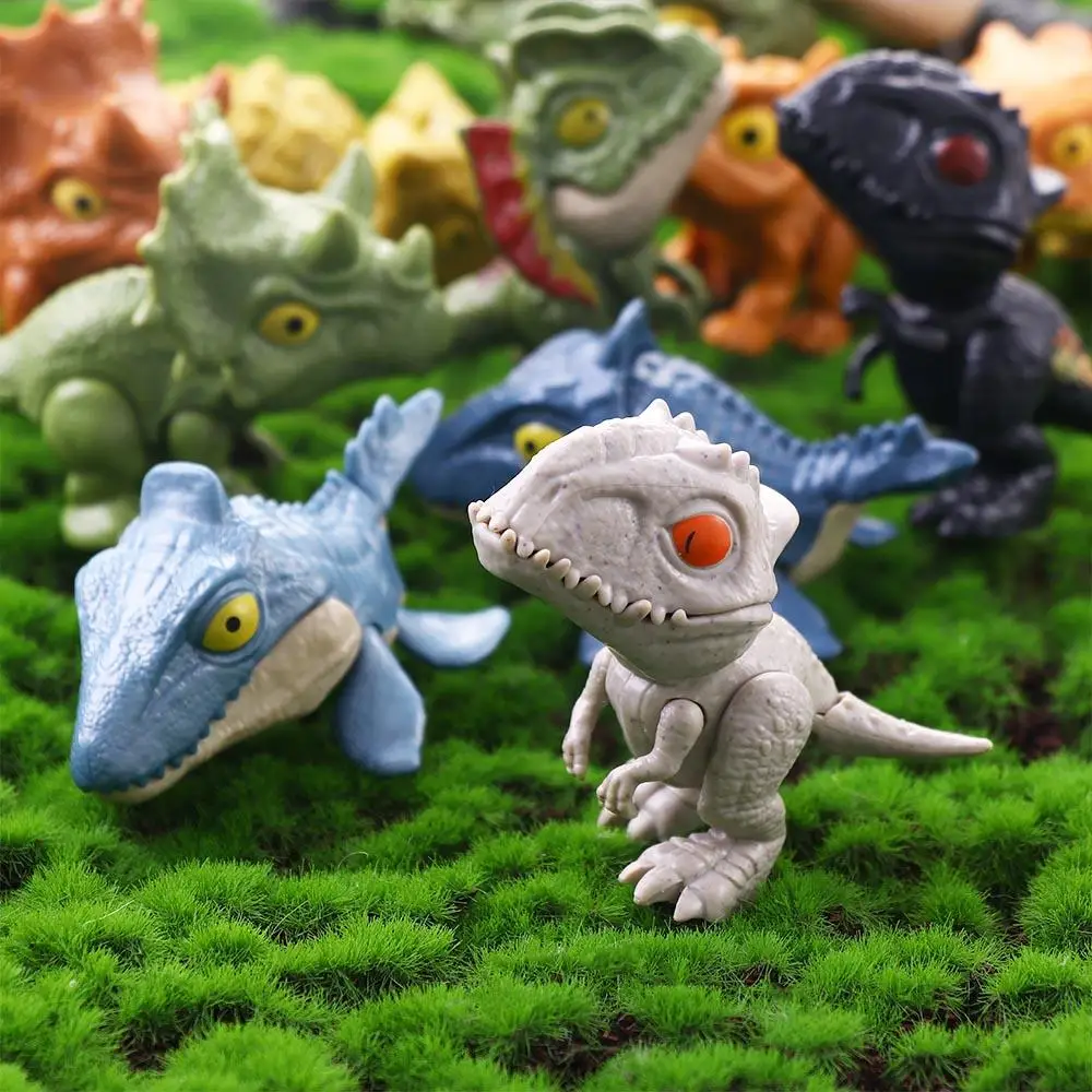 Toys Simulation Bite Finger Game Movable Joints Educational Family Games Finger Dinosaur Model Toy Dino Toy Dinosaur Toy