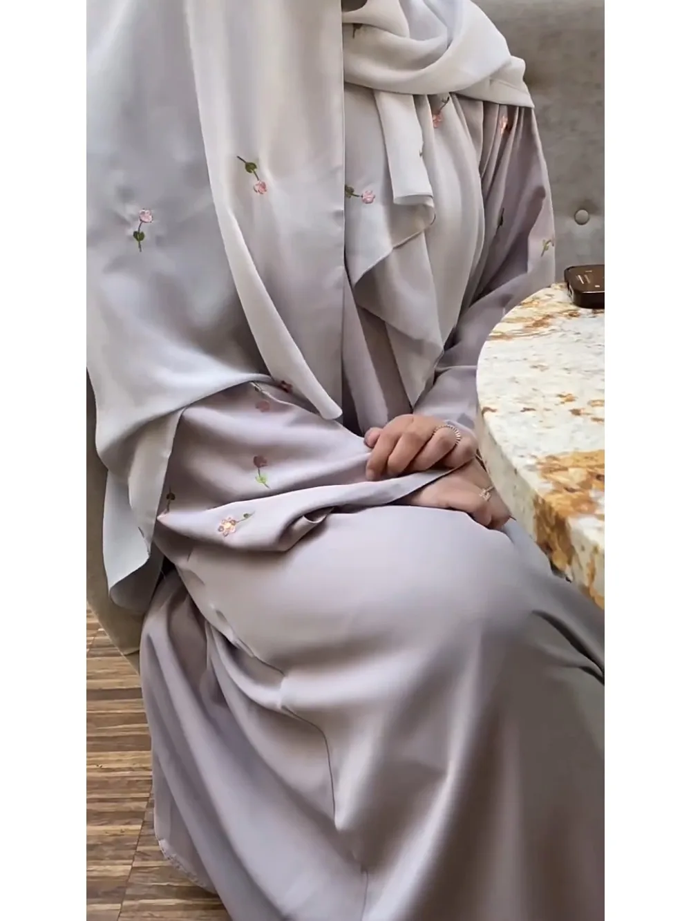 عباية للنساء فساتين جلابية مطرزة رمضان عيد مسلم ال...