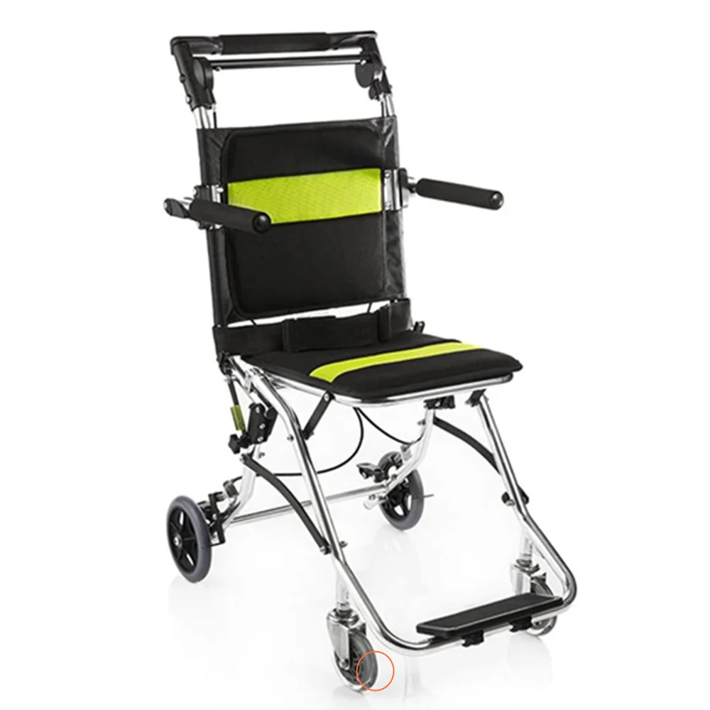 JayCreer 4 inches Front Wheel Assembly For yuwell Transport Wheelchair