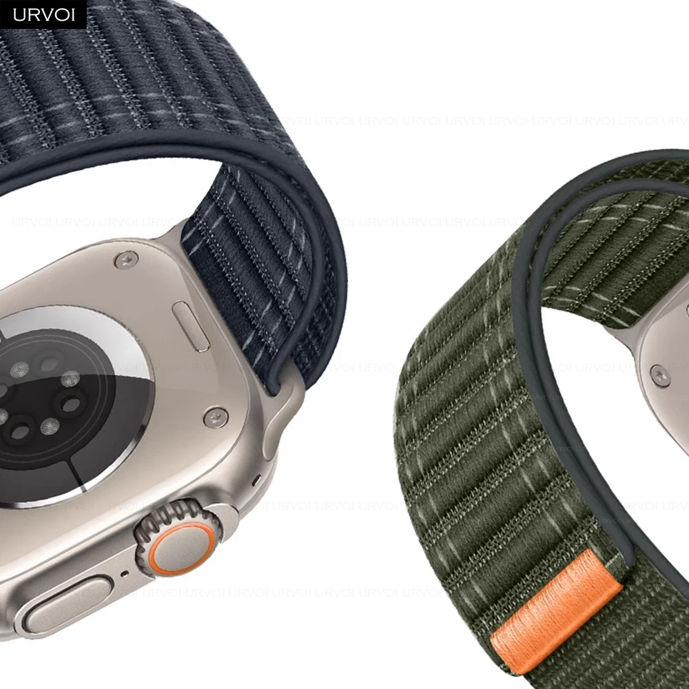 URVOI Wave Sport Loop Nylon Strap Wristband with Hook and Loop Fastener