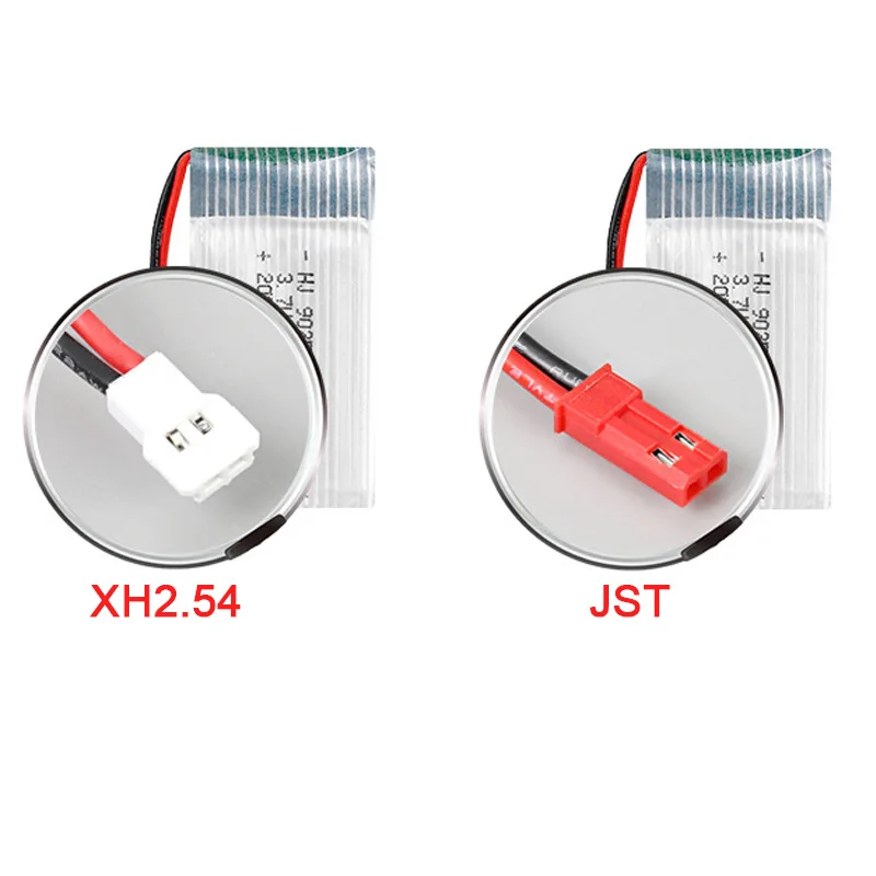Batterie Drone 3.7V 800mAh Lipo XH2.54/JST/SM Plug