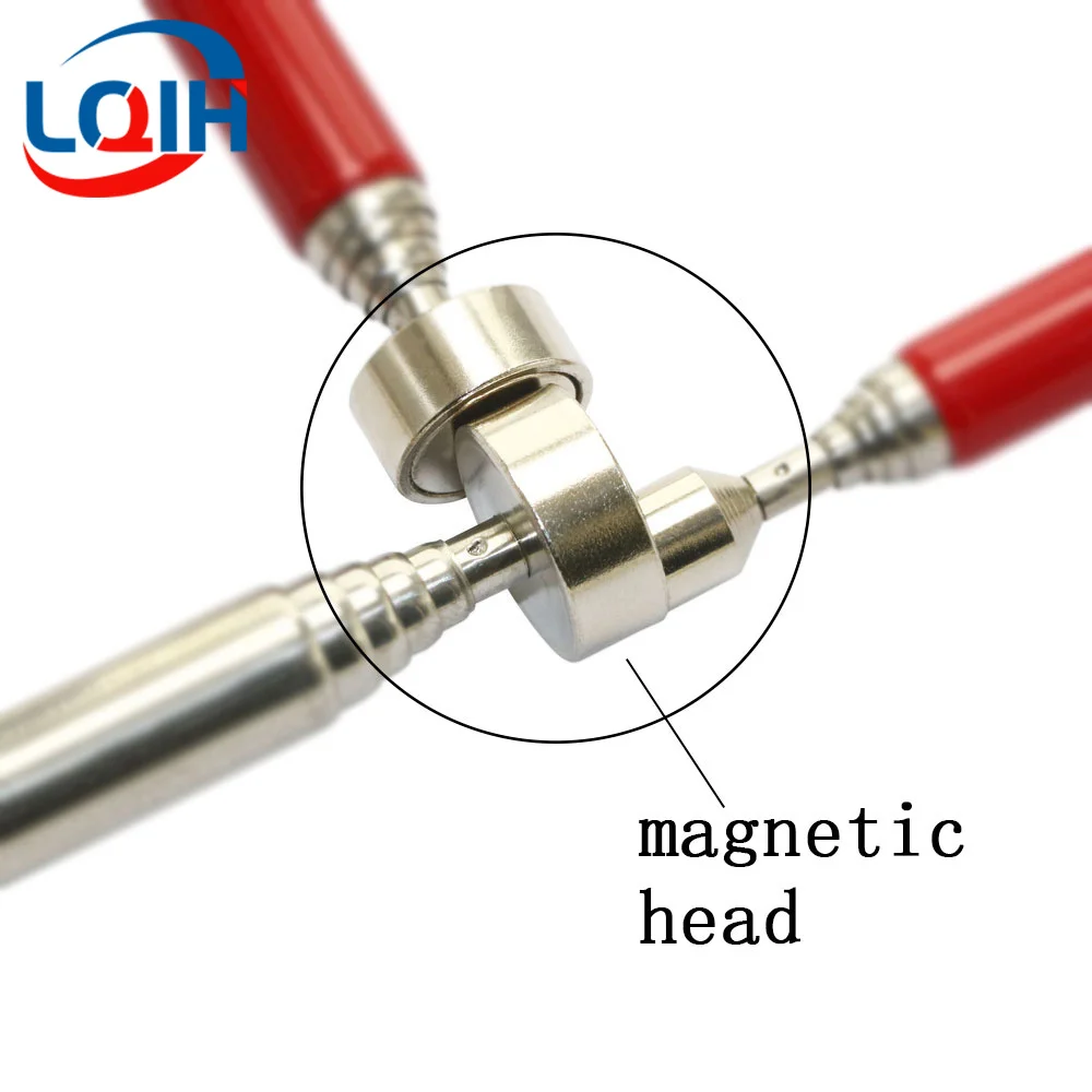 Magnetic picker Mini portable Telescopic Magnetic magnet pen Handy tool Picking up Nut bolt Extendable pickup rod stick