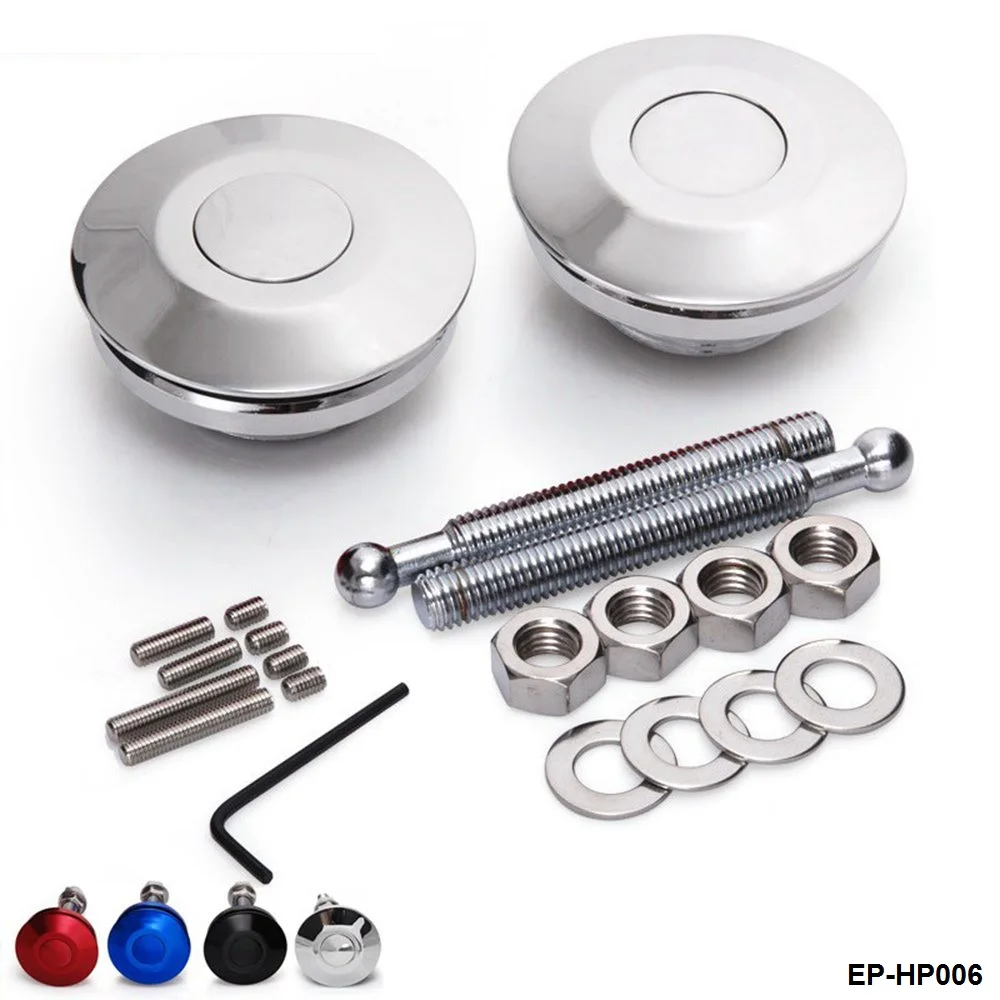 

EPMAN 2.5" Universal Aluminum Quick Latch Push Button Fastener EP-HP006-AF