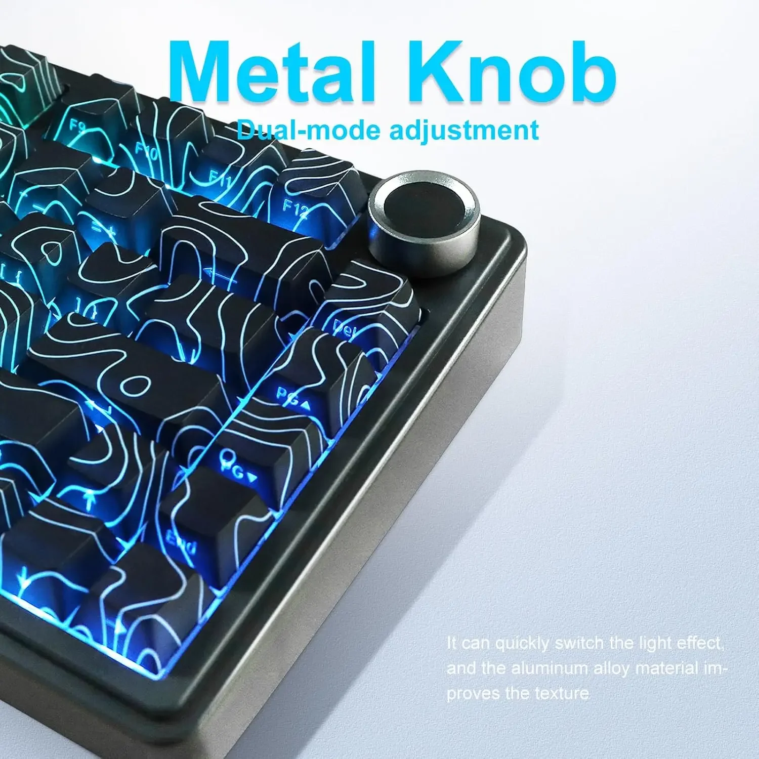 لوحة مفاتيح ميكانيكية لاسلكية AULA F75 بحجم 75% مع...