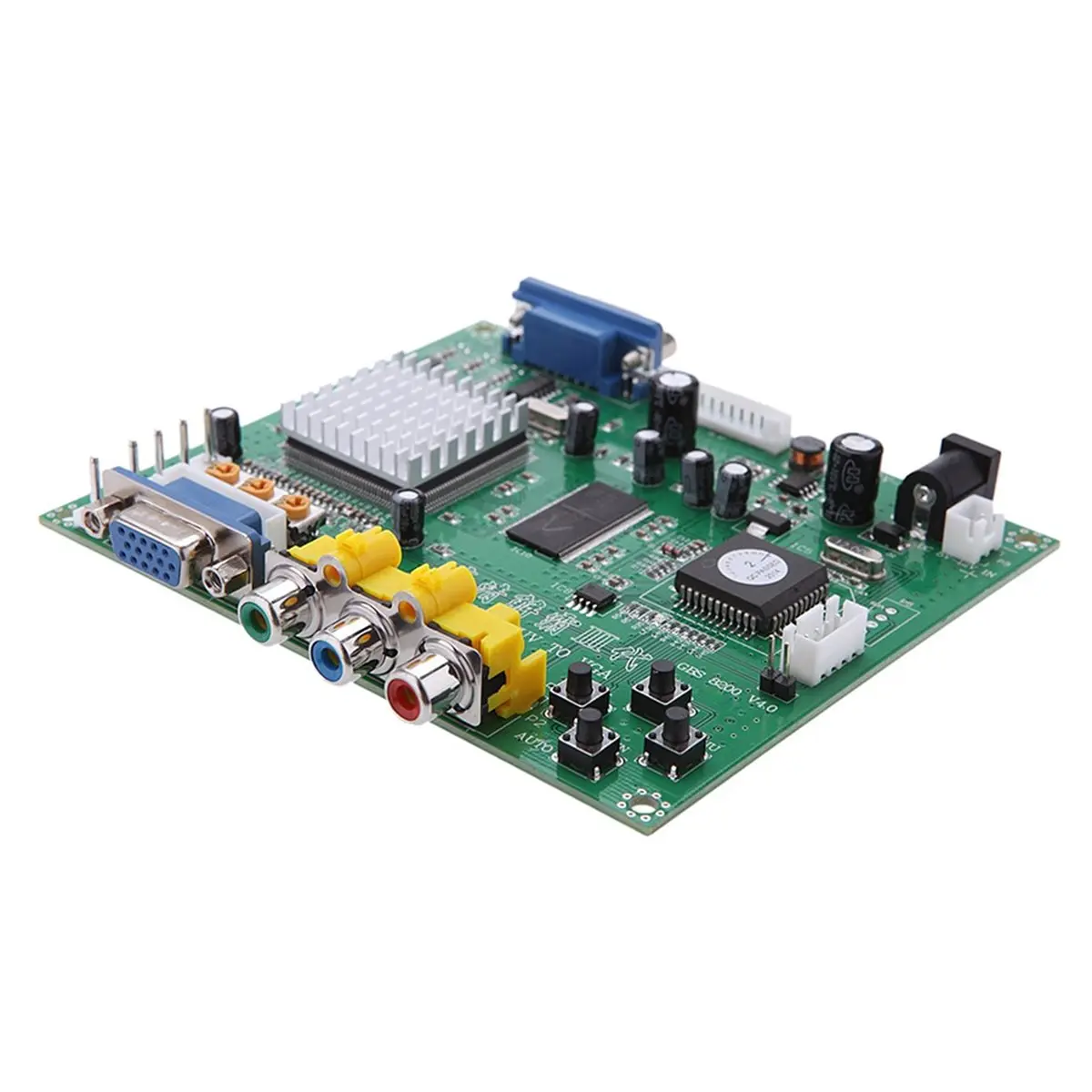 A10R 휴대용 5V 액티브 로우 1 채널 릴레이 모듈 보드 CGA/EGA/YUV/RGB - VGA 아케이드 게임 비디오 컨버터 (15/24/31K 지원)