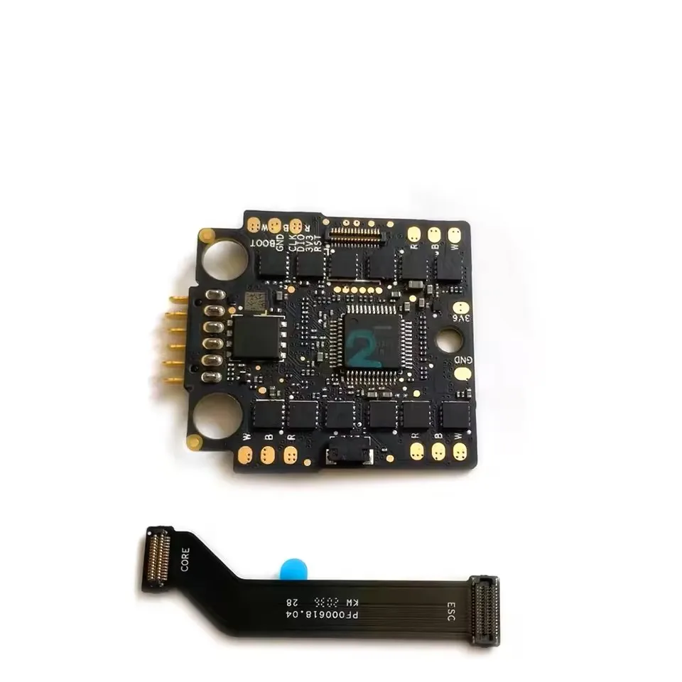 Carte ESC originale pour DJI Mini 2/SE/2SE/4K, détail des soudures et du circuit imprimé.