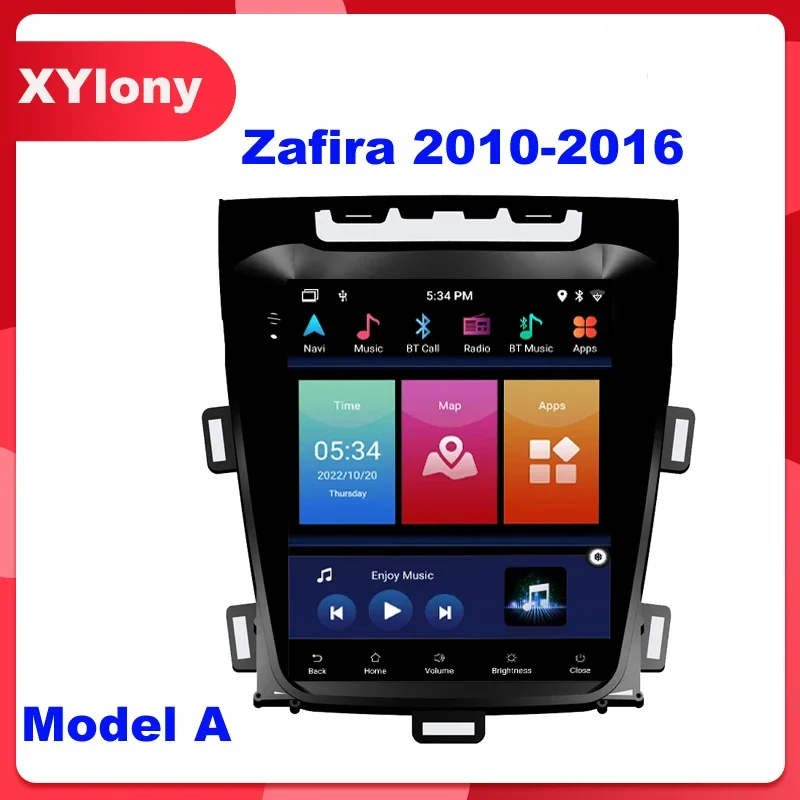 Opel Zafira C Vauxhall 자동차 라디오 네비게이션 GPS Tesla 스타일 화면 용 멀티미디어 비디오 플레이어