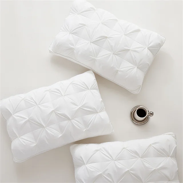 Sondeson Goose Down Pillow – Soft, Breathable & Down-Proof Cotton