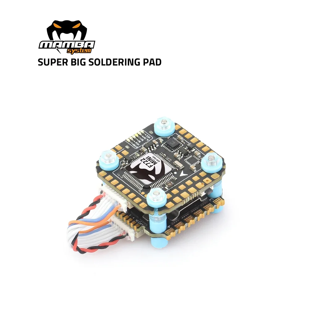 DIATONE MAMBA MK4 F722 MINI OSD + ESC F40 128K 40A 3-6S pour drone FPV
