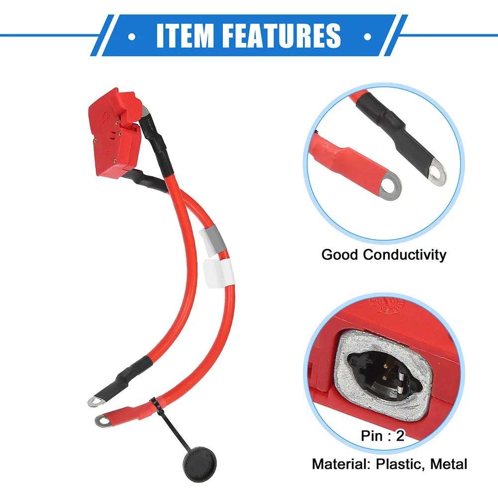 

Car Plus Pole Positive Battery Blow Off Cable Wire 61129259425 For BMW 3 4 F34 F30, F35, F80 F36 F32 F32, F82 Hatchback Saloon