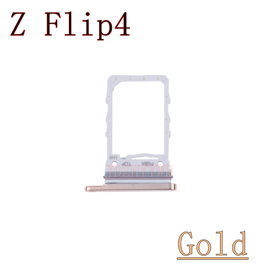 Dual/Single Sim Card Tray Reader Holder Adapter for Samsung Galaxy Z Flip Series