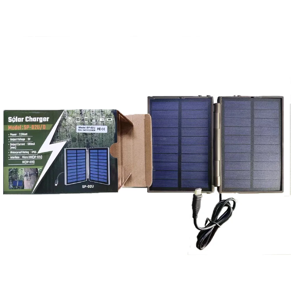 BolyGuard SP-02U TYPE-C Connector External Power Solar Panel Cable BG310-M BG310 Hunting Cameras Caza Accessories Solar