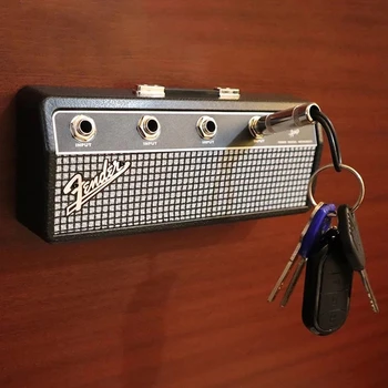 Vintage Guitar Amp Key Holder Wall Mount 1