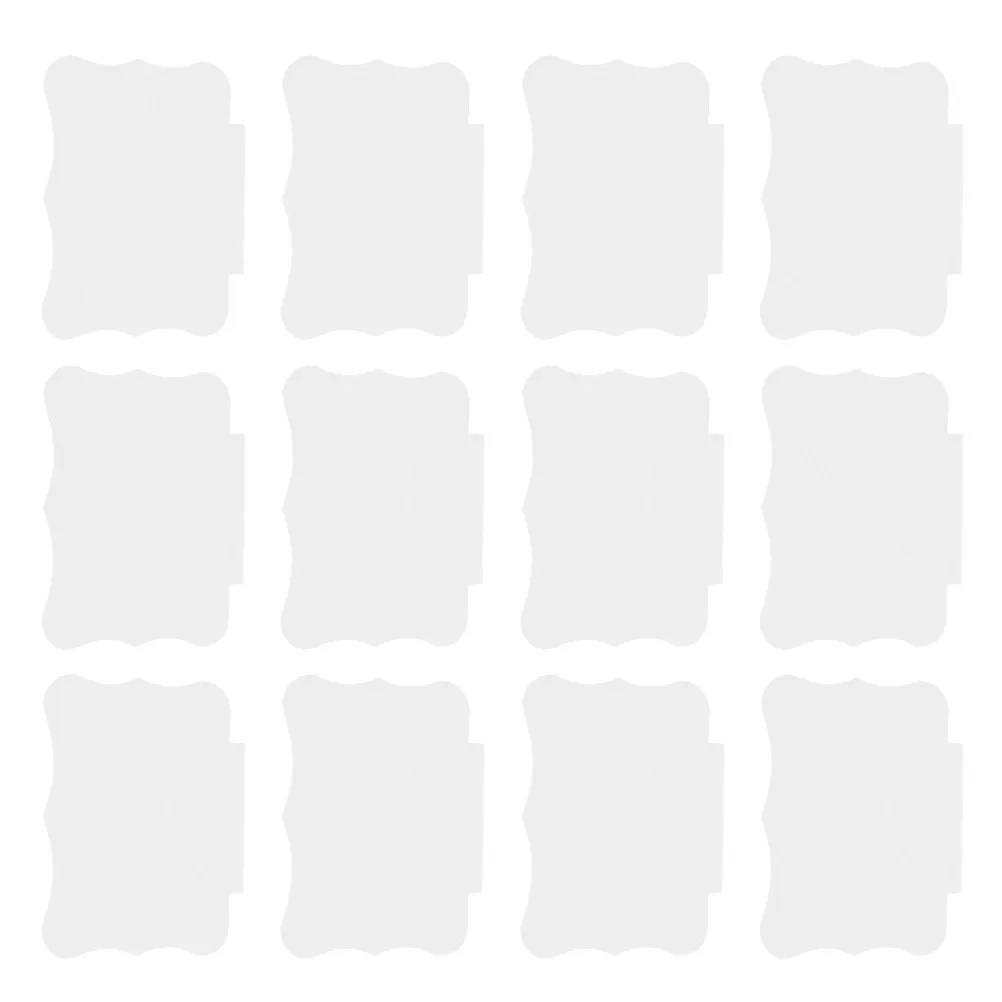 12Pcs 가격 표시 표시 클립 플라스틱 홀더 지울 수 있고 재사용 가능 슈퍼마켓 상점 광고 플라스틱 표시용