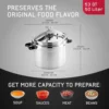 Extra Large 53 Quart / 50 Liter Professional Pressure Cooker Heavy-Duty Aluminum Construction with Multiple Safety Systems 3