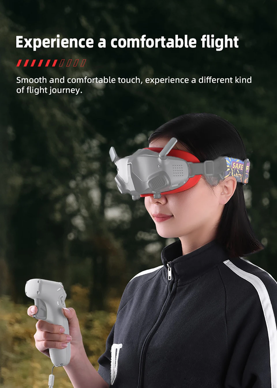 JMT Für Fatshark HD2 HD3 HDO FS-HVD FPV Brille Panel Magic Sponge Augenmaske Pad Ersatz Frontplatte Lycra Stoff Schwamm Dichtung – Detail 21