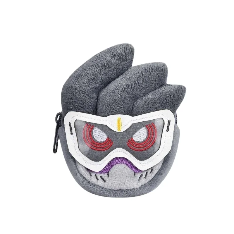 

POPO Series 10X9cm Plush Earphone Bag Small Hanging Package of Earphone with Kamen Rider Axside/Dream