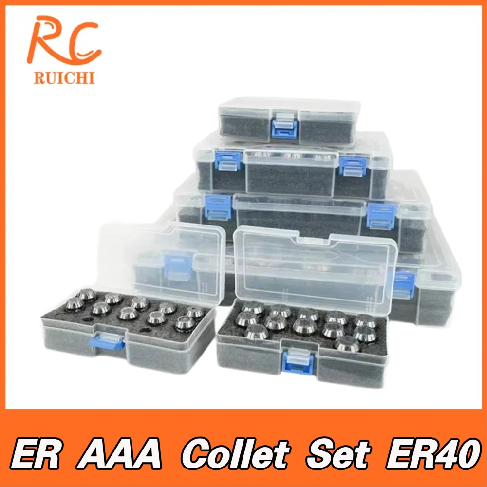 ER AAA Collet Set ER11 ER16 ER20 ER25 ER32 ER40 High Precision 0.008mm 0.015mm Tools Holder Clamping ER Spring Collect Chuck spring collet spring collet chuck