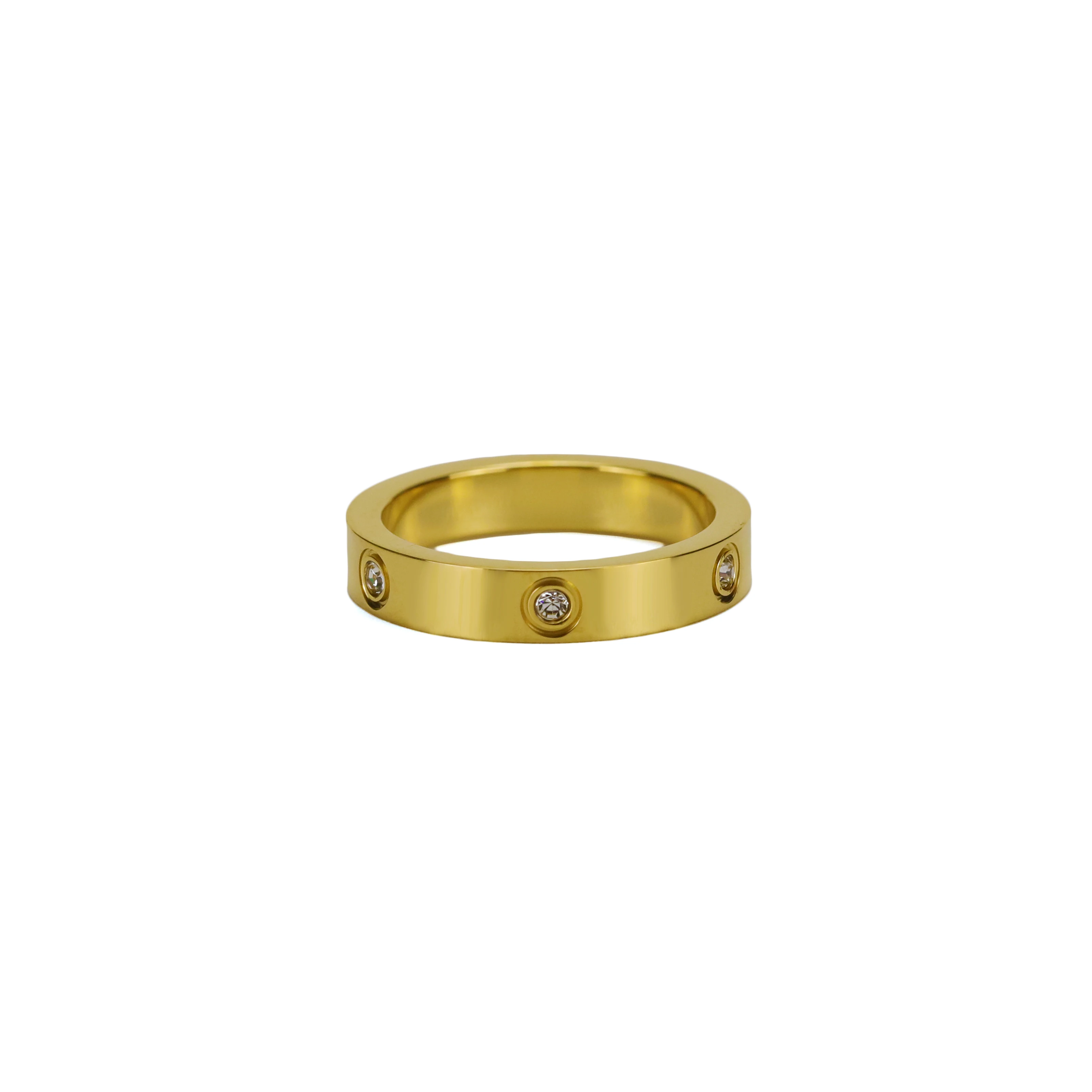 Cartier Love Diamond Ring in 18k Yellow Gold 0.46 CTW | myGemma | Item  #121619