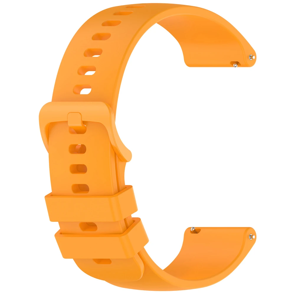 Premium Silicone Bracelet Strap for Sports Watches, 20-22mm