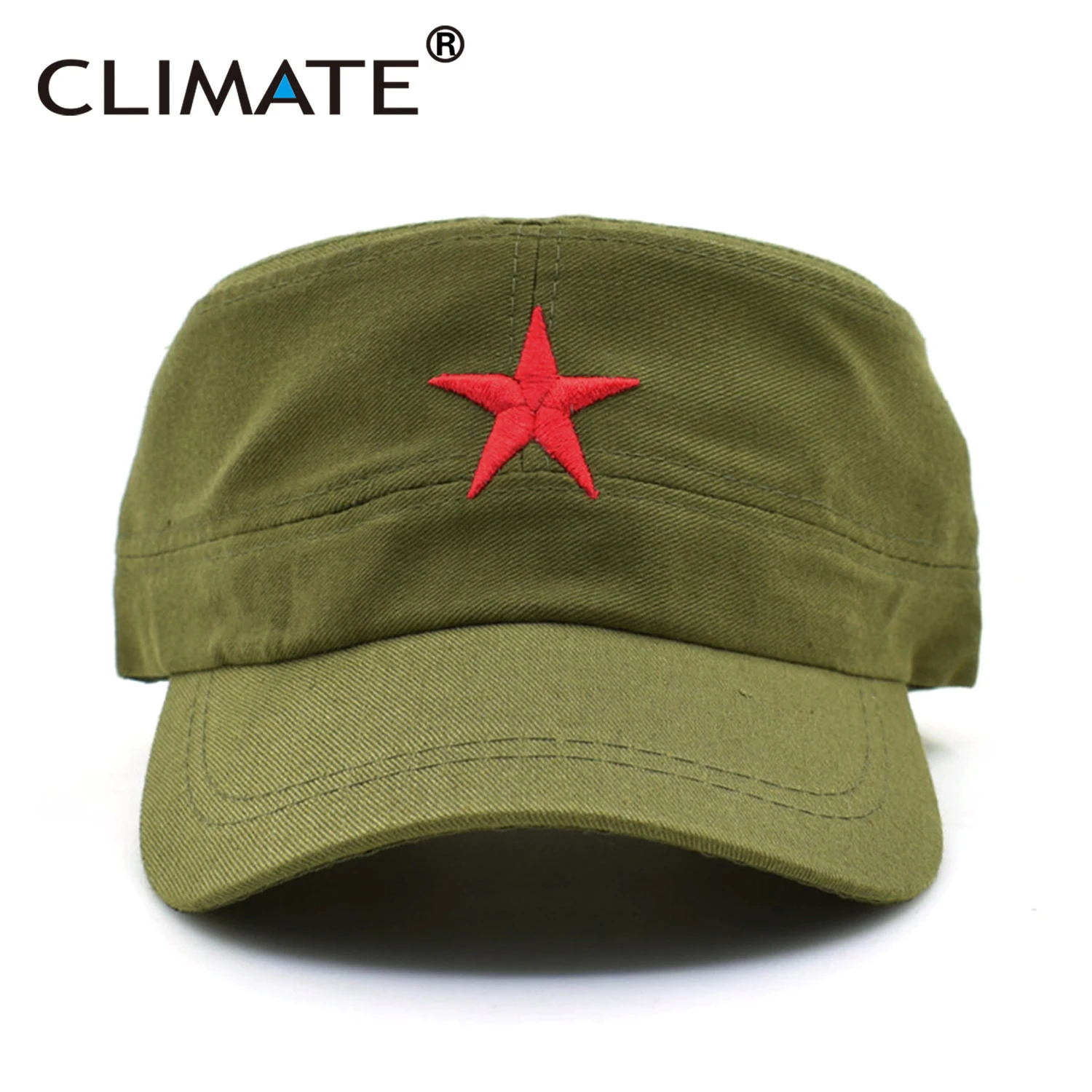 Climate Communist Cap Caps Hats Men Red 
