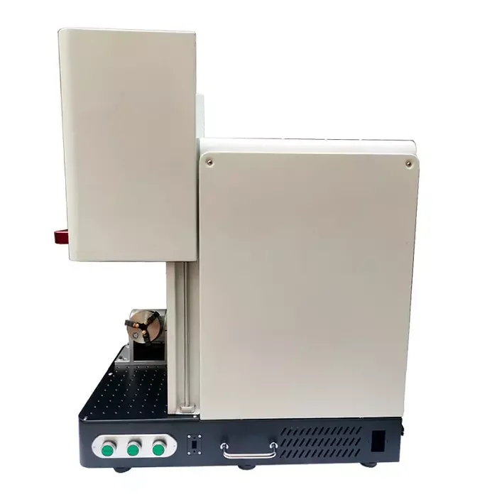 Laser Marking Machine Supplier 20W 30W Portable Enclosed Metal Plastic Jewelry Ring Fiber Engraving 50W 2