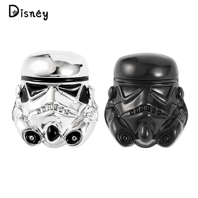 Disney Star Wars Darth Vader Brooche Imperial Stormtrooper Metallo Nero Argento Casco Badge Pin Accessorio Per Uomo Gioielli Regali