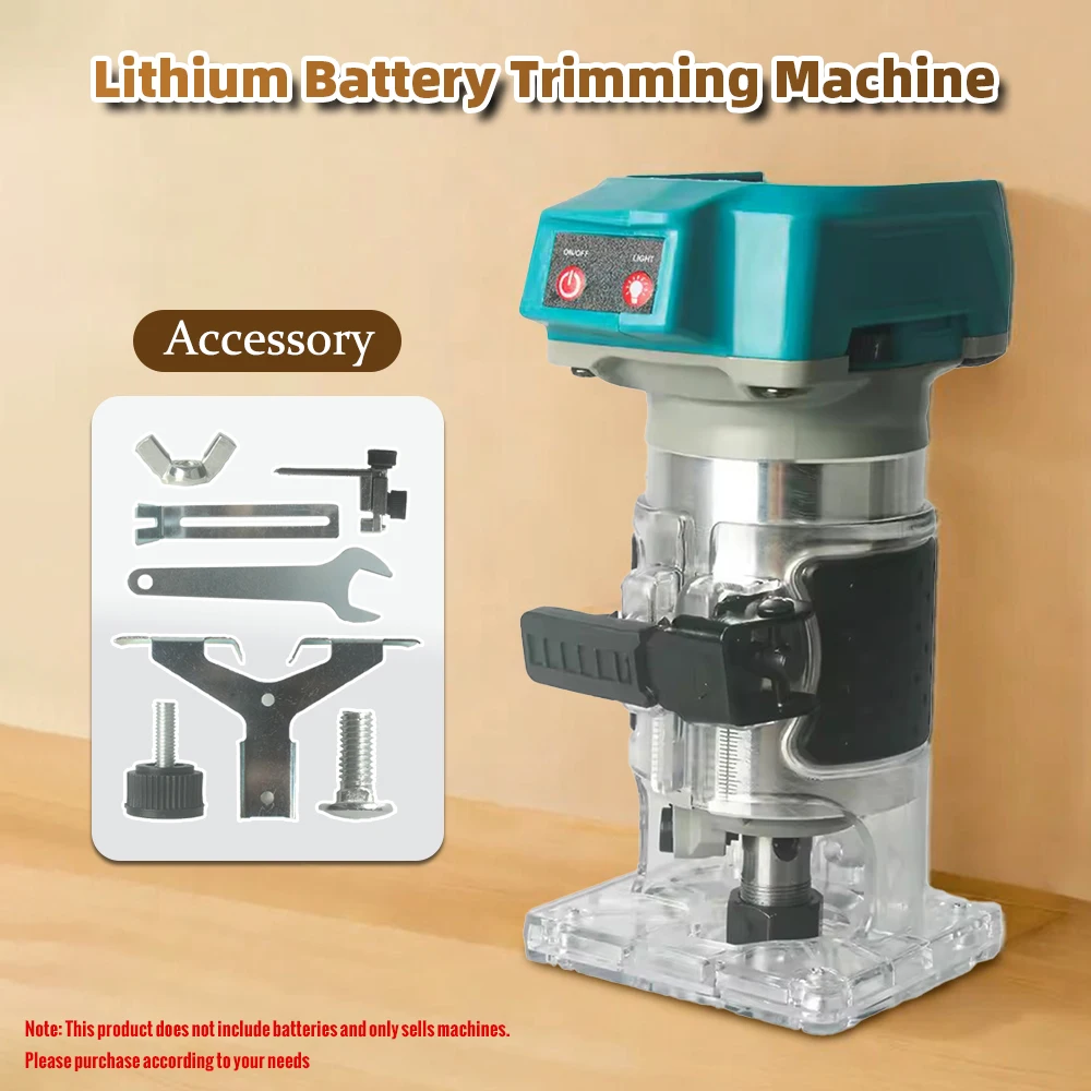 Lithium Battery Trimmer for Makita Batteries Adjustable Speed Cordless Multifunctional Slotting Tool Engraving Machine