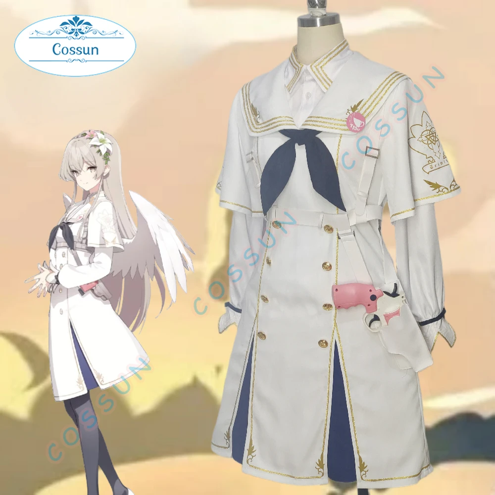 

[Customized] Game Blue Archive Kirihuji Nagisa Cosplay Costume Women Cute Party Dress Suit Halloween Uniform Clothing